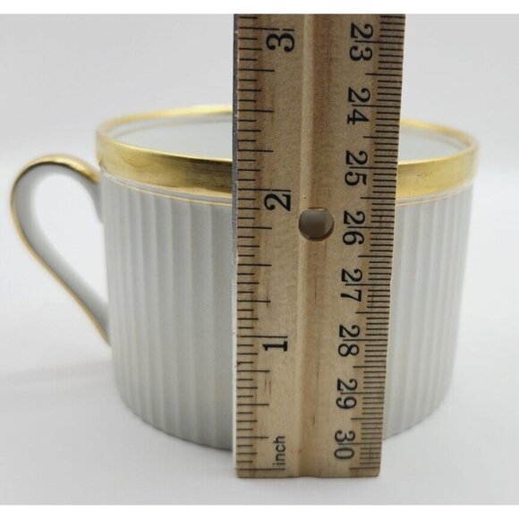 Fitz And Floyd Tea Cup Mug Classique D'Argent Fine Porcelain Japan Replacement - Picture 10 of 10